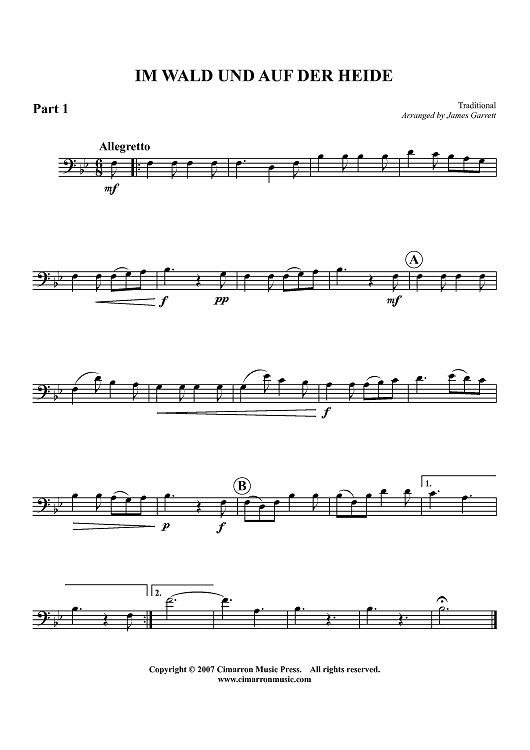 Im Wald und auf der Heide - Part 1