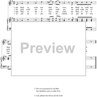 Die Schnürbrust - No. 1 from "28 Volkslieder"  WoO 32