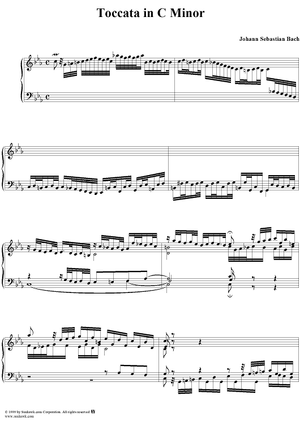 Toccata, BWV911