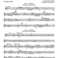 An Easter Collection from Messiah - Trumpet 2 in B-flat, C and D