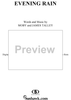 Evening Rain