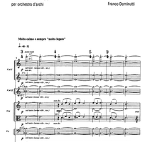 Abschiedslied - Score