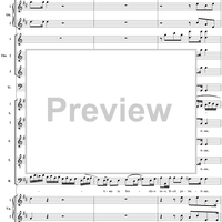 Fecit potentiam (Chorus), No. 7 from "Magnificat in D Major" - Full Score