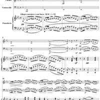 Piano Trio No. 2, Mvmt. 1 - Piano Score