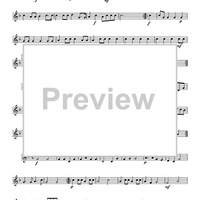 Fünffstimmigter blasender Music - Horn