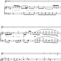 Flute Concerto in G Major, Arioso - Piano