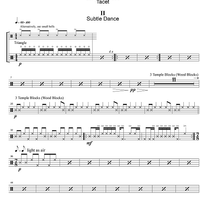 Suite for string orchestra and percussion - Percussion 1
