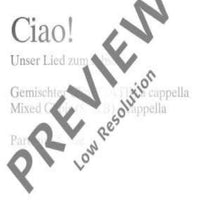 Ciao! - Choral Score