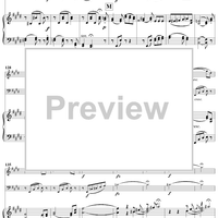 Piano Trio in E major    (PianoPart) - HobXV/28