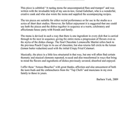 Amuses-Bouches - Flute