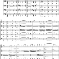 Quintet in C Major, Movement 3 - Score