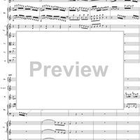 Flute & Harp Concerto in C Major, Movement 1 K297c (K299) - Full Score