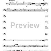 Allegro and Fugue from Oboe Concertos 1 and 2 - Tuba