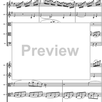 String Quintet G Major Op.33 - Score