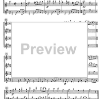 Bach and  Blues  3 - Score