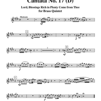 Cantata No. 17 - Trumpet 2