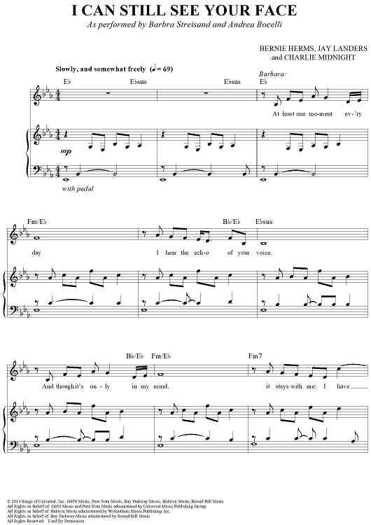 I Still Can See Your Face