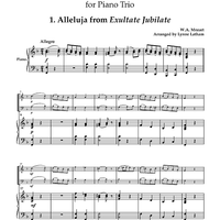 Wedding Album 2 for Piano Trio - Piano