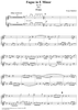 Fugue in E Minor, Op. posth152