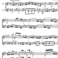 Sonata Op. 5 No. 2 - Score