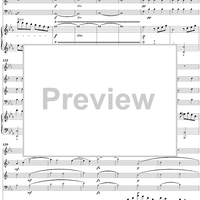 Quintet in C Minor, Movement 4 - Piano Score