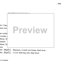 Concerto for Timpani and Five Percussionists - Preface