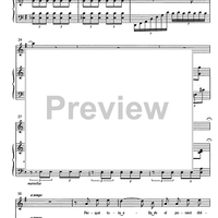 Amb la dolca i tranquil la criatura - Score