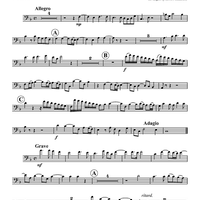 Sonata I, Op. 3 - Trombone