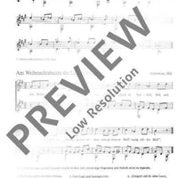 Fröhliche Weihnacht überall - Performance Score