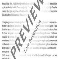 Na poljach - Choral Score