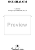 Ose Shalom