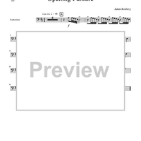 Opening Fanfare - Euphonium
