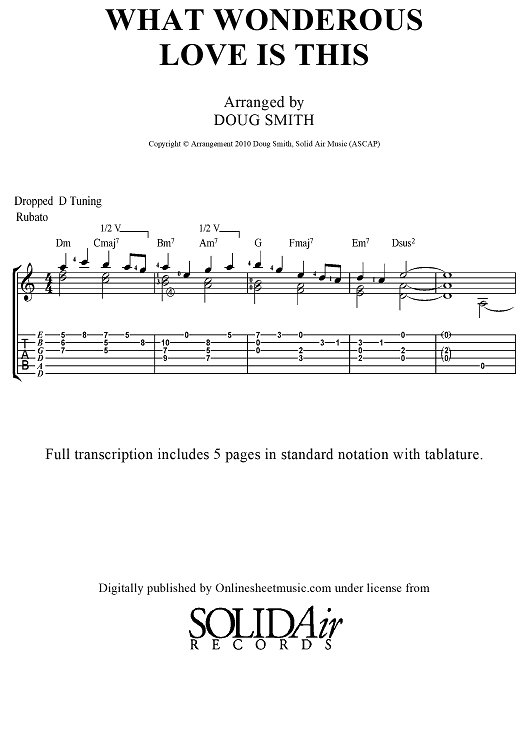 What Wondrous Love Is This (No MP3)