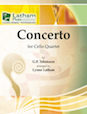 Concerto for Cello Quartet - Score