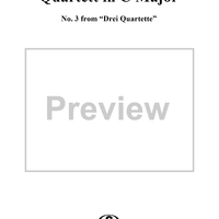 Piano Quartet No. 3 in C Major, WoO 36 - Violin