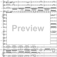 Brandenburg Concerto No. 1: Allegro - Score