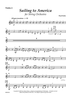 Sailing to America - Violin 2