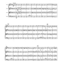 Music for Four, Collection No. 2 - Early Pop Favorites - Score