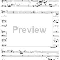 Piano Trio No. 4 in E Major K542 - Piano Score