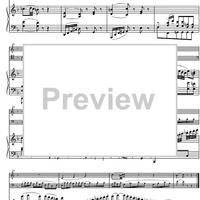 Piano Trio No. 5 C Major KV548 - Score