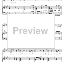 Che non può d'un ciglio il lampo - Score