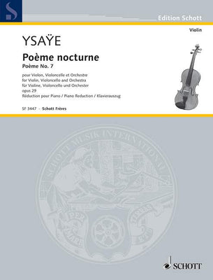 Poème nocturne - Score and Parts