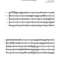 Concerto in F Major No. 13 - "The Cuckoo and the Nightengale" - Score