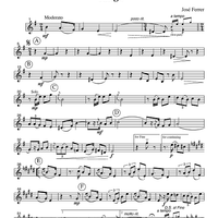 Tango - Part 2 Clarinet in Bb