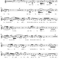 "Ach, bleibe doch, mein liebstes Leben", Aria, No. 4 from Cantata No. 11: "Lobet Gott in seinen Reichen" - Alto
