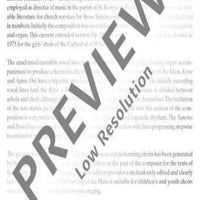 Missa Brevis - Score