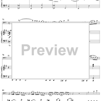 String Bass Sonata - Piano Score