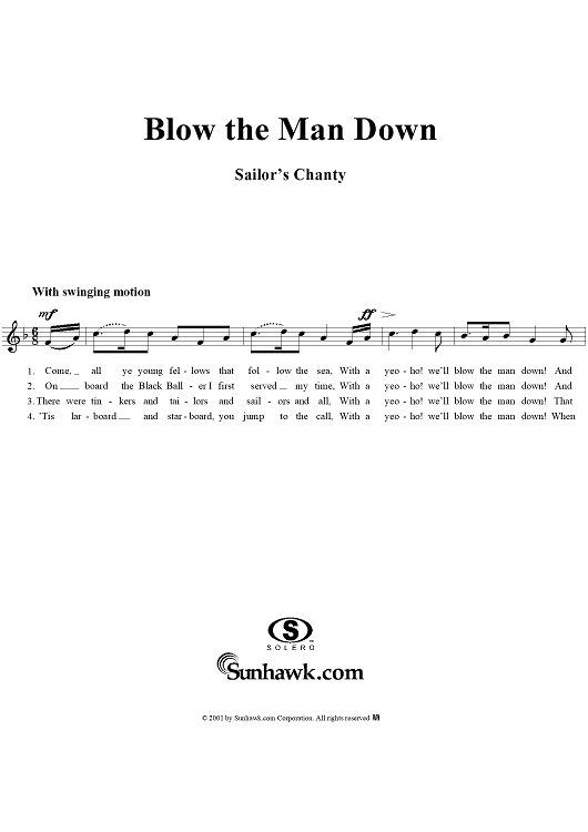 Blow the Man Down