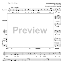 Wenn du nur zuweilen lächelst Op.57 No. 2