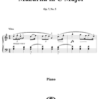 No. 9 in C Major, Op. 7, No. 5